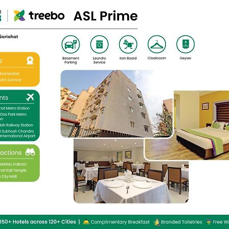 Treebo Asl Prime, Near Ballygunge Railway Station Calcuta Exterior foto