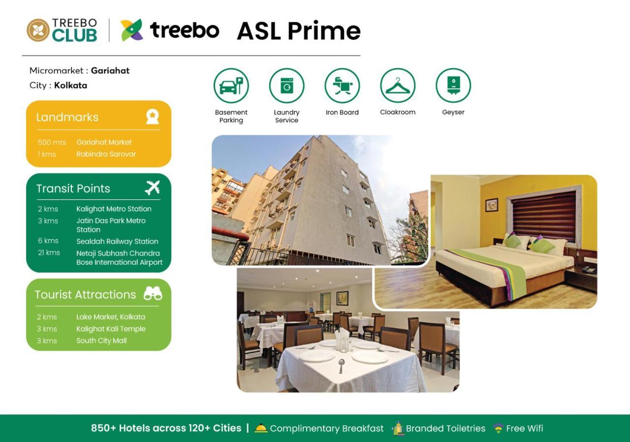 Treebo Asl Prime, Near Ballygunge Railway Station Calcuta Exterior foto